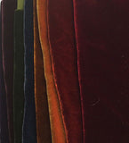 Jewel Tones Sample Set - Silk Velvet 1/4 Yard x 45" Each