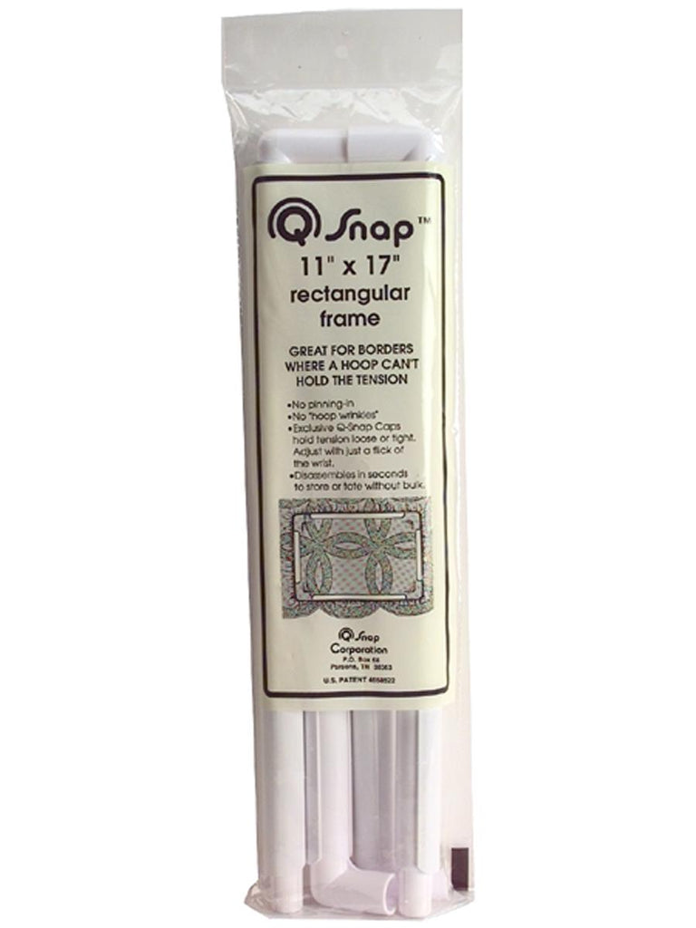 Q-Snap Frame PVC Tubing 11 by 17-Inch for Needlework & Quilting