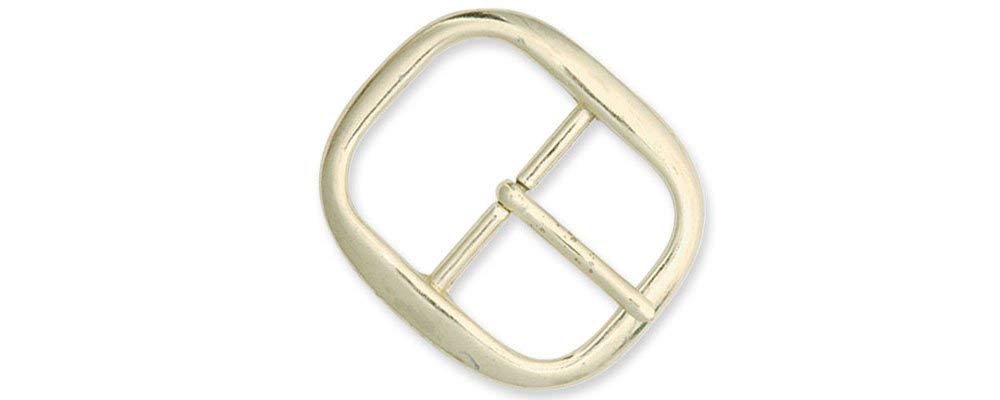 Tandy Leather Econo Buckle Center Bar Brass Plated