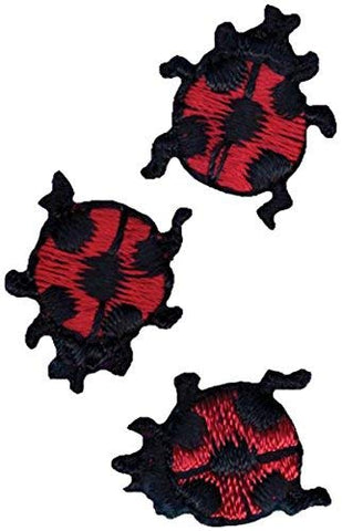 3 Pc Ladybugs - Iron-On Applique by Simplicity