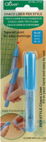 Clover 4710 Pen Style Chaco Liner Blue