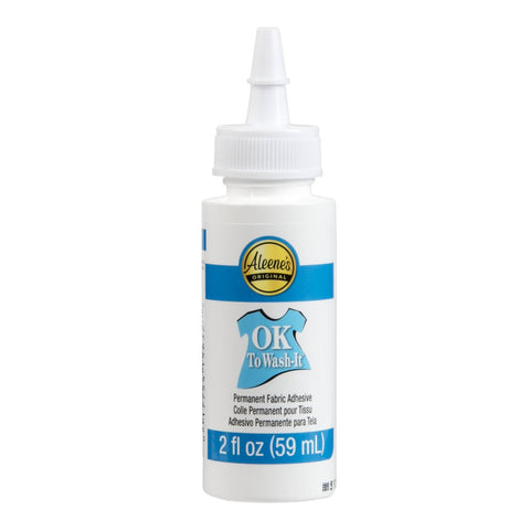 Aleene's OK to Wash-It Fabric Glue 2oz