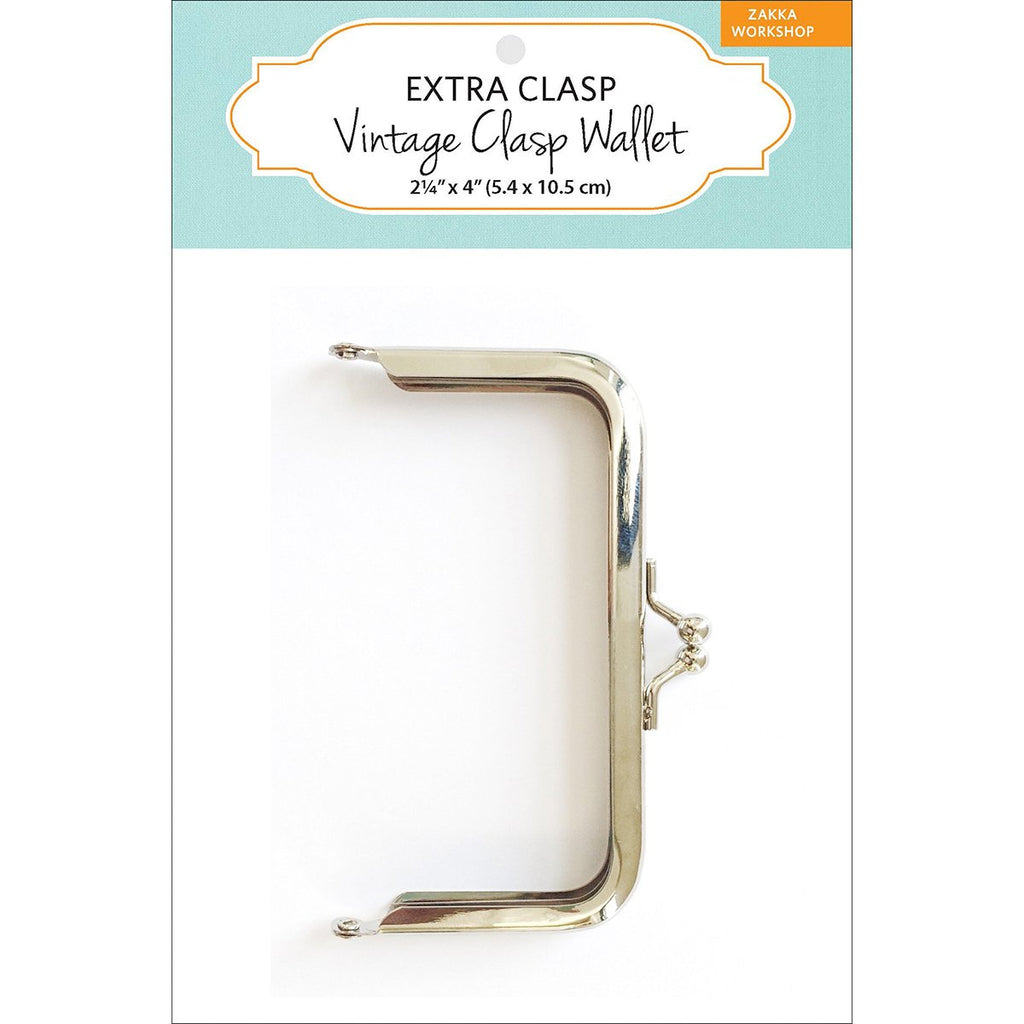 Extra Clasp For Vintage Clasp Wallet-Silver by Zakka Workshop