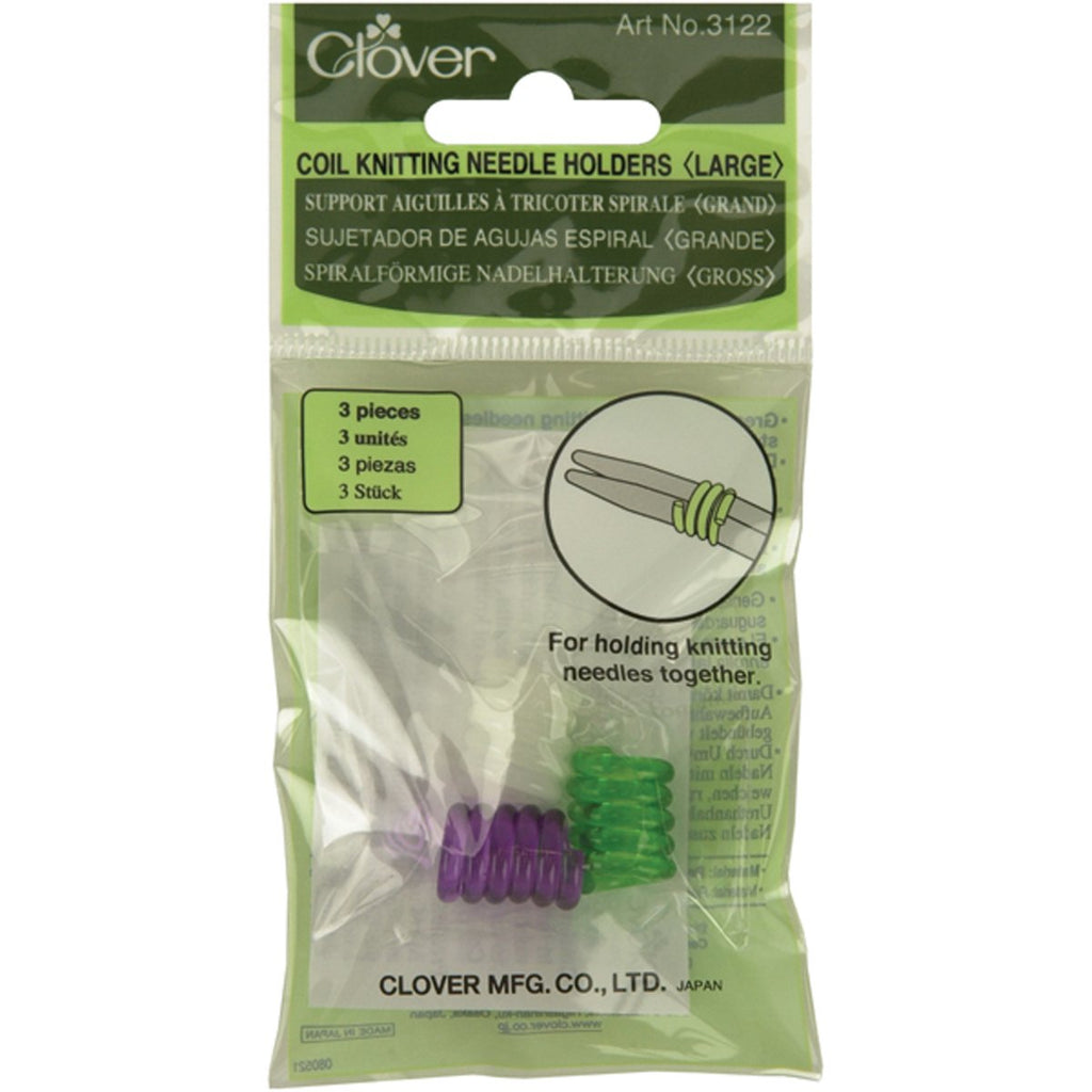 Clover Coil Knitting Needle Holder, Large