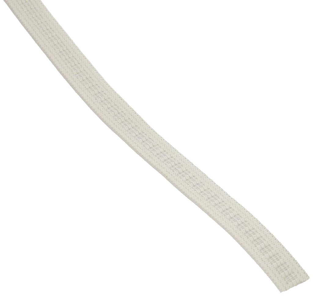 Dritz Non-Roll Woven Elastic, White 1/2-Inch