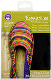 Dritz Espadrilles Outer Fashion Fabric, 16" x 22" (Choose Color)