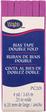 Wrights Double Fold Bias Tape, 4 Yards x 1/4" (12 Colors to choose from)