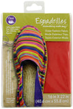 Dritz Espadrilles Outer Fashion Fabric, 16" x 22" (Choose Color)