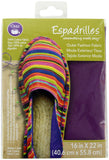 Dritz Espadrilles Outer Fashion Fabric, 16" x 22" (Choose Color)