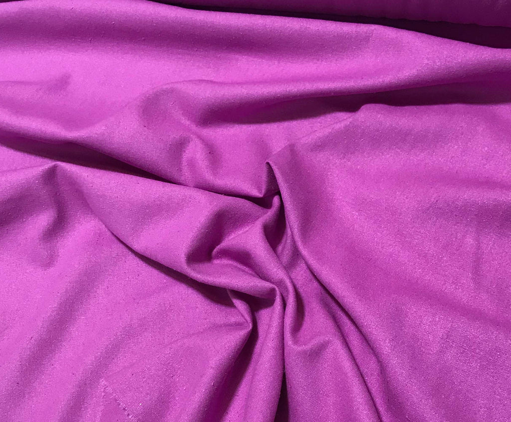 Bright Lilac - Silk Noil