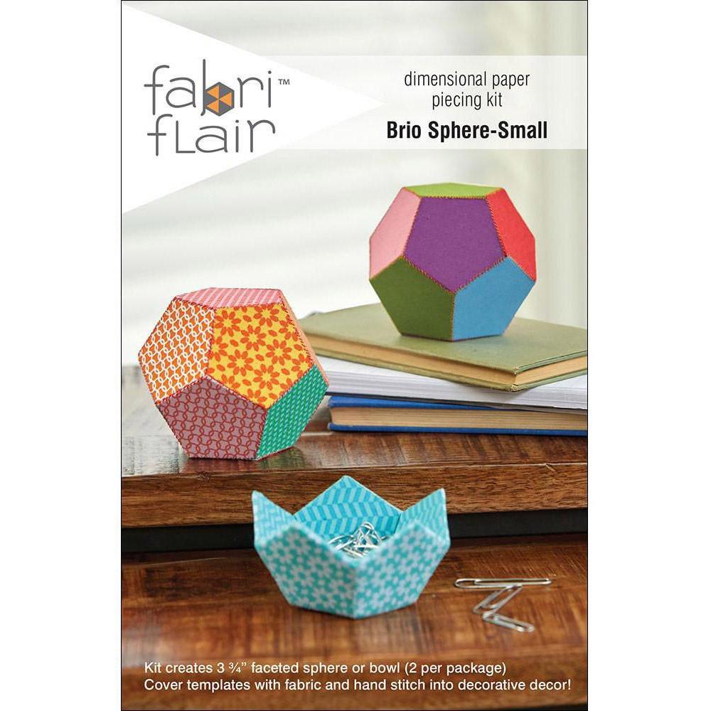 Brio Sphere Small Dimensional Paper Piecing Kit - Fabri Flair