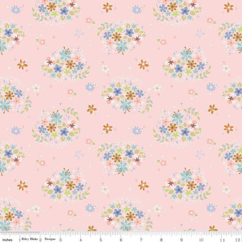 Neverland Star Flower Pink Peter Pan - Riley Blake Cotton Fabric