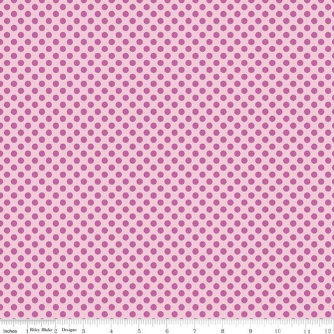 Fairy Garden Dot Pink - Riley Blake Cotton Fabric