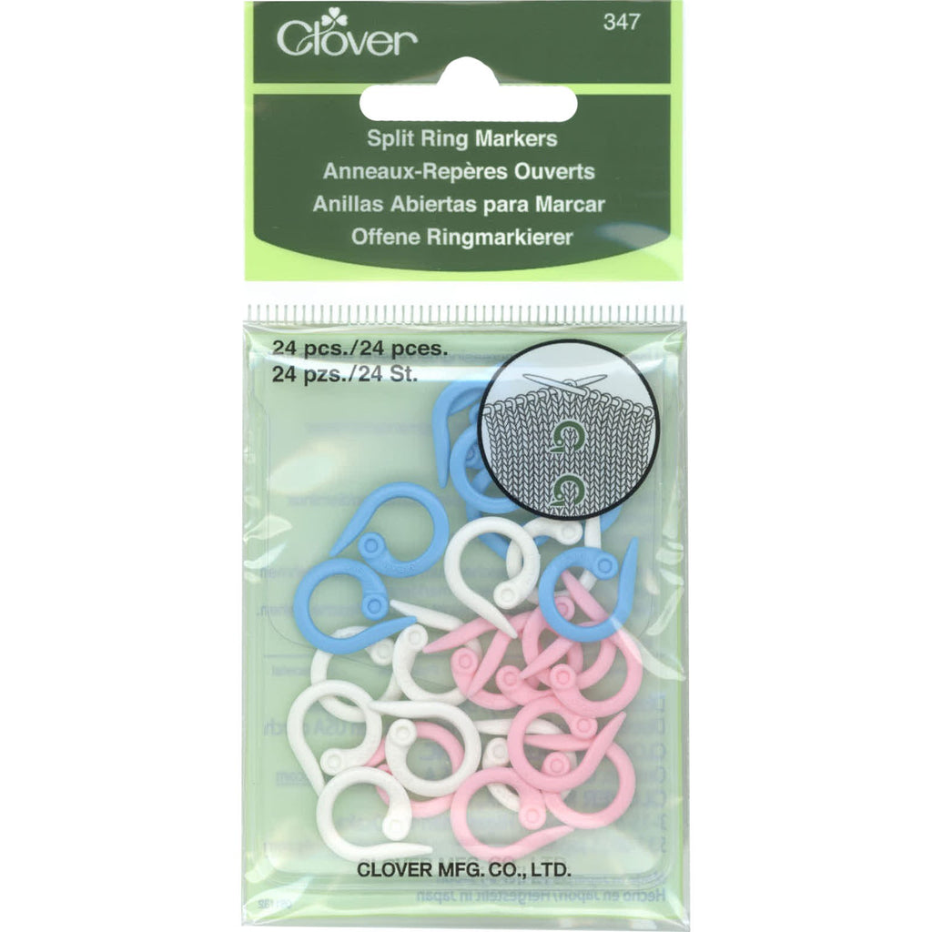 Clover Split Ring Markers