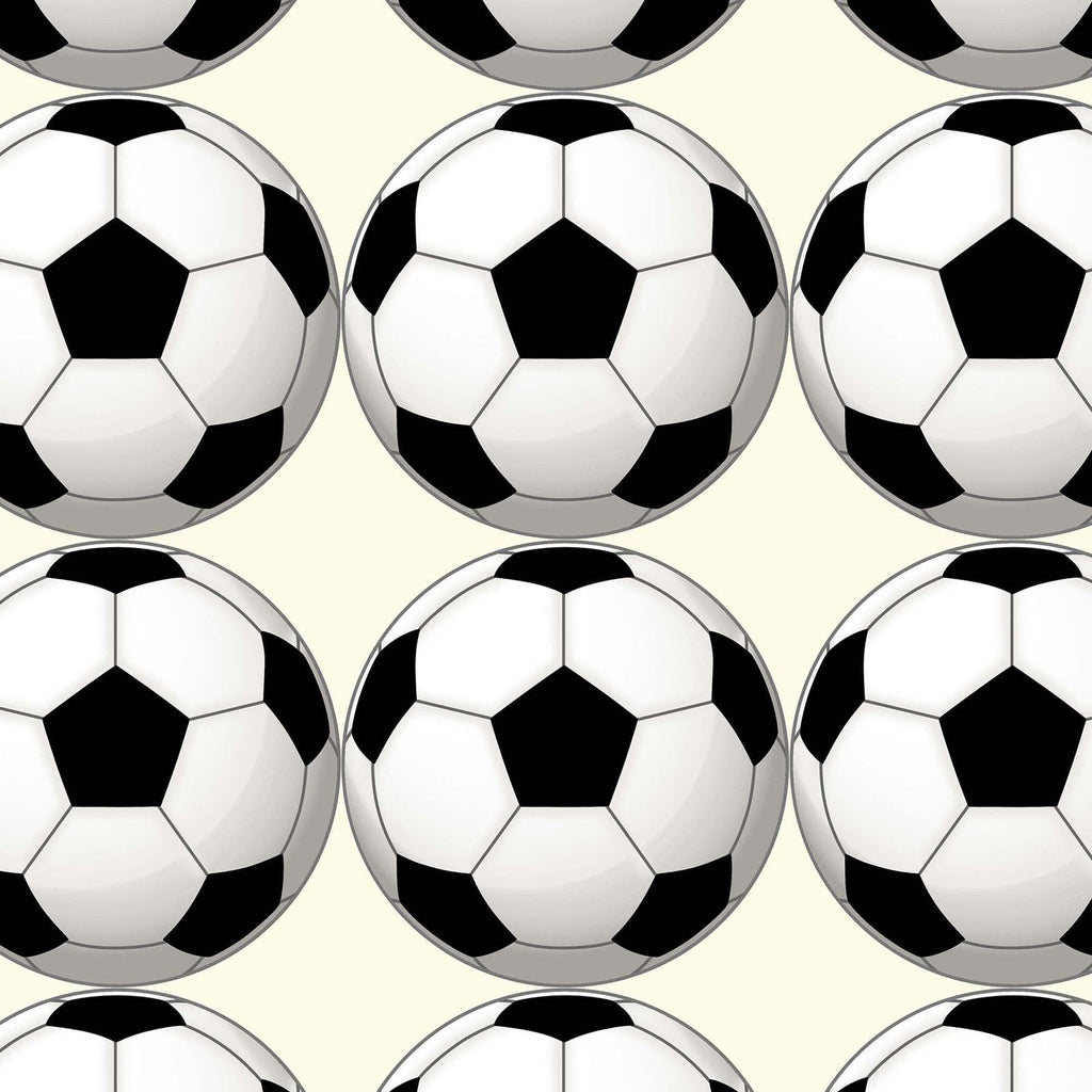 Soccer Balls - Kids Room - Cosmo Japan Cotton Oxford Fabric