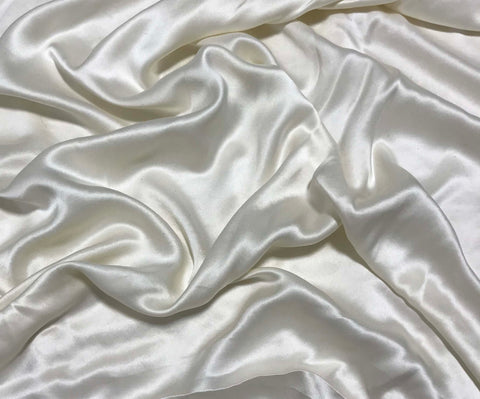 Cream - Sandwashed Silk Charmeuse