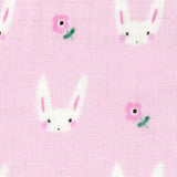Bunnies on Pink - Creator's Room Japan Cotton Double Gauze Fabric