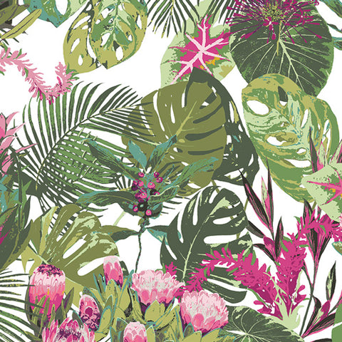 Tropicalia Light - Esoterra - by Katarina Roccella for Art Gallery 100% Cotton Fabric