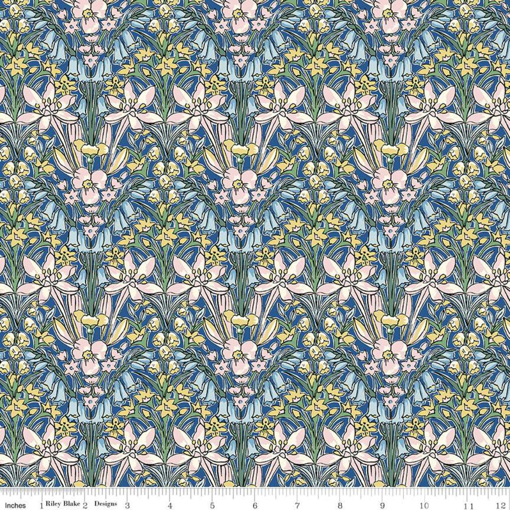 Flower Show Spring - Adlington Hall - Liberty of London Cotton Fabric