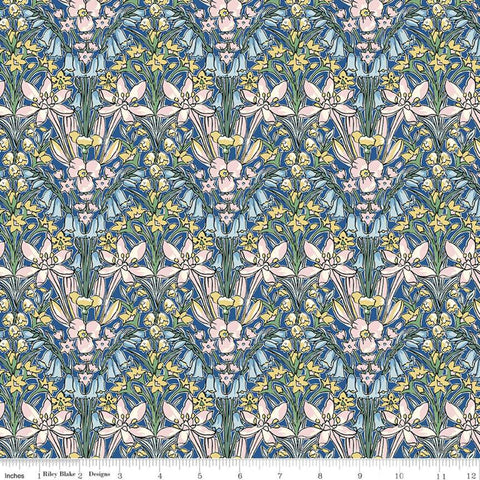 Flower Show Spring - Adlington Hall - Liberty of London Cotton Fabric