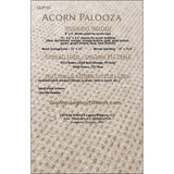 Acorn Palooza Mat Applique Pattern