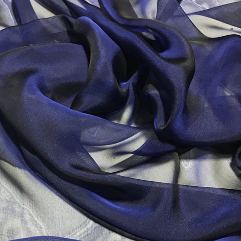 Buy Iridescent Silk Chiffon Fabric by the Yard / Great for Nuno