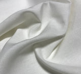 Silk/Linen Suiting Fabric - Natural White