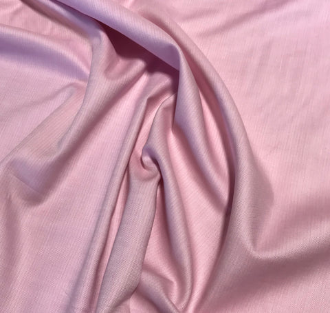 Pink - Cotton English Shirting Fabric