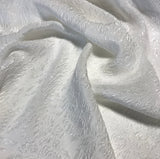 White Roses - Silk Matelasse Fabric