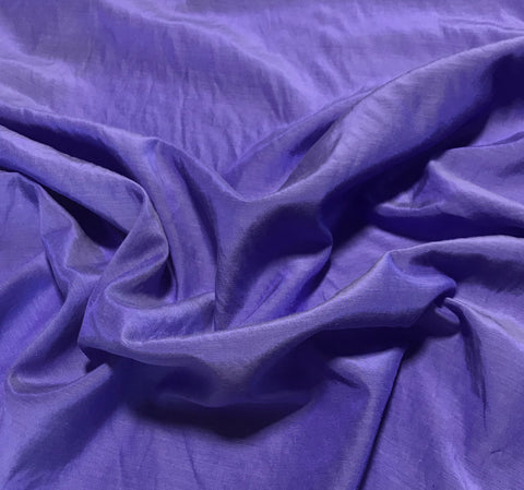 Iris Purple - Hand Dyed Silk/ Cotton Habotai