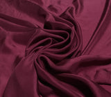 Maroon - Hand Dyed Silk Twill Fabric