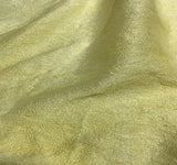 Butter Yellow - Hand Dyed Silk Dupioni