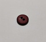 Round 2 Hole Plastic Button - 13mm / 1/2 inch - Dill Buttons