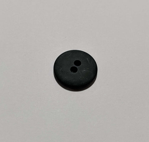 Dill Buttons 20mm 2pc 4 Hole Black