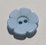 Daisy Flower Plastic Button - 15mm / 5/8 inch - Dill Buttons