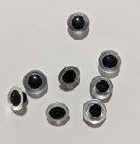 Teddy Bear Eye Plastic Button - Dill Buttons