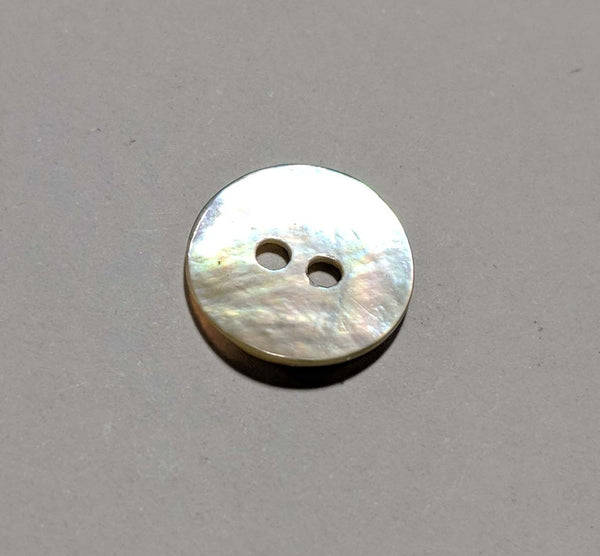 Mother of Pearl 2 Hole Button Dill Buttons Prism Fabrics & Crafts