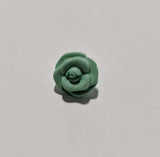 Rose Flower Plastic Button - 15mm /1/2 inch - Dill Buttons