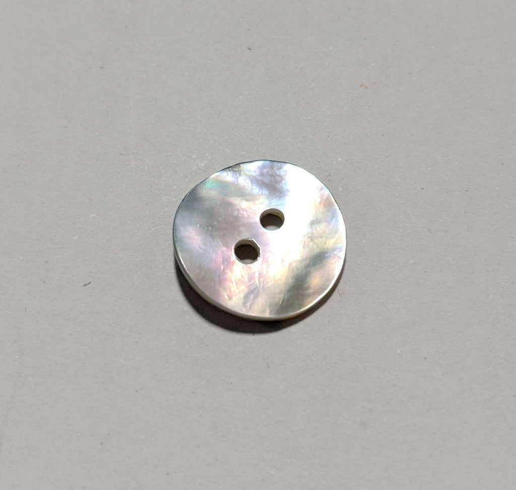 Mother of Pearl 2 Hole Button - Dill Buttons