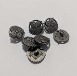 Owl Metal Button - 25mm / 1" - Dill Buttons