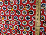 Pirate's Life - Holed Up Red - Riley Blake Cotton Fabric