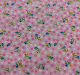 Petite Treat - Floral Pink - Riley Blake Cotton Fabric