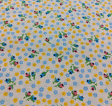Petite Treat - Floral Cream Multi - Riley Blake Cotton Fabric