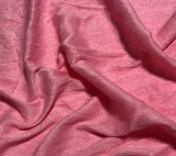 Bubblegum Pink - Hand Dyed Silk Dupioni