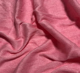 Bubblegum Pink - Hand Dyed Silk Dupioni