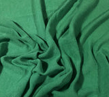Spring Green - Hand Dyed Poplin Gauze Silk Noil