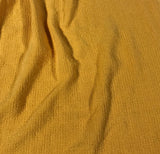 Golden Poppy - Hand Dyed Squares Weave Silk Noil