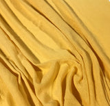 Golden Poppy - Hand Dyed Poplin Gauze Silk Noil