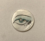 Eye Natural Pearl Shell Button - Made in France (2 Sizes to Choose From)