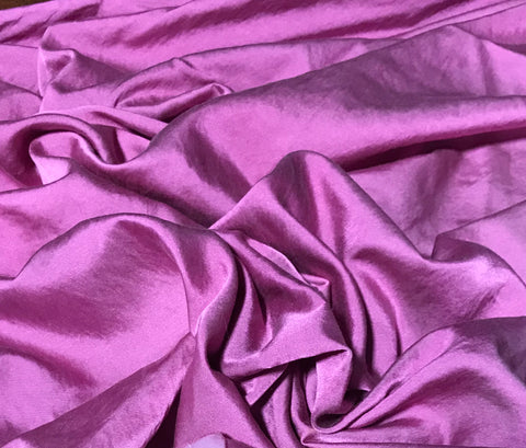 Lilac - Hand Dyed Silk/Cotton Satin